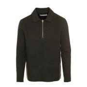 Halv Zip Polo Sweater