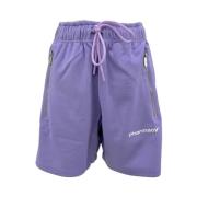 Bermuda Shorts med Logo Print