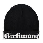 Uld Beanie Hat med Brand Logo