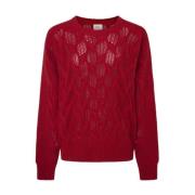 Rød Hedra Crew Neck Sweater