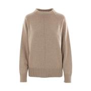 Kashmir Brun Sweater Raglan Ribbet