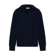 Blå Sweatshirt AW24 Herremode