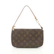 Pre-owned Coated canvas louis-vuitton-tasker