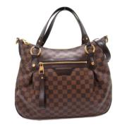 Pre-owned Coated canvas louis-vuitton-tasker