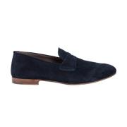 Brune Ruskind Loafer Sko