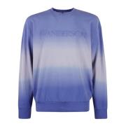 Gradient Broderet Sweatshirt