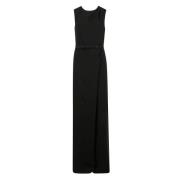 Elegant Sort Jumpsuit til Kvinder