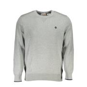 Langærmet Bomuld Logo Sweater