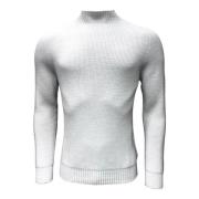 Rainwool Turtleneck Sweater Hvid