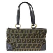 Pre-owned Canvas fendi-tasker