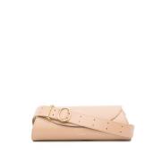 Beige Cannolo Small Skuldertaske