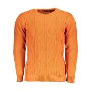 Stilfuld Crew Neck Sweater med Kontrast