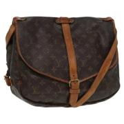 Pre-owned Canvas louis-vuitton-tasker