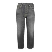 Skate Denim Vaskede Straight Jeans