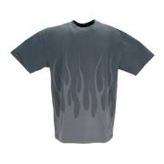 Flames Herre T-shirt Balsam Grøn