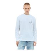 Merù Grafisk Broderet Crewneck T-Shirt