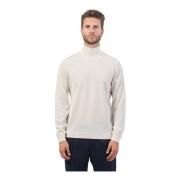 Hvid Slim Fit Sweater