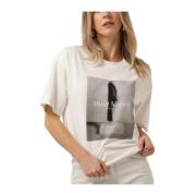 Kvinders Muse Tee Hvid T-shirt