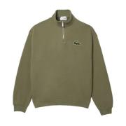 Herre Bomuld Khaki Sweatshirt