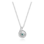 Mens Silver Evil Eye and Hamsa Hand Necklace