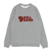 Grå Melange Logo Crewneck Sweatshirt