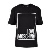 Pink T-Shirt fra Love Moschino Collection