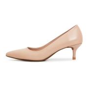 Elegant Luxe Pumps - Beige