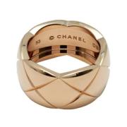 Pre-owned Rosaguld chanel-smykker