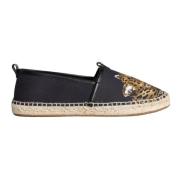 Leopard Slip-On Espadrilles Sko