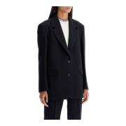 Enkeltknap Crepe Blazer