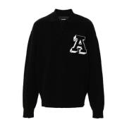 Sort Polo Sweater T-shirts og Polos