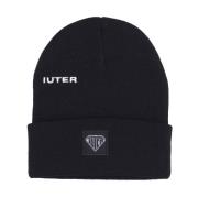 Sort Logo Beanie Hat Akryl