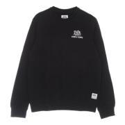 Sort letvægts Crewneck Sweatshirt med Dance Crew stil