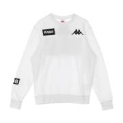 Hvid Crewneck Sweatshirt til Mænd