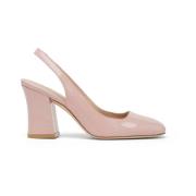 Curveblock Slingback Pump