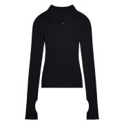 Stilfuld Mockneck Sweater