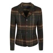 Plaid Multi Ethn Blazer