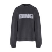 Sort Blur Sweatshirt A-08-10132