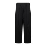 Logo-patch track pants til kvinder