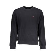 Elegant sort langærmet sweatshirt