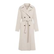 Luksuriøs Trenchcoat i Neutral