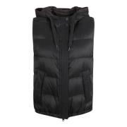 Sort Nylon Vest - Stilfuld og Sofistikeret