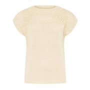 Skovhuus Feminin Short Sleeve T-Shirt Toppe T-Shirts