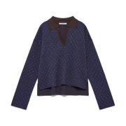 LUCKY POIS JACQUARD SWEATER