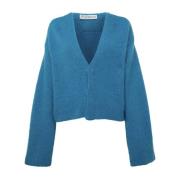 Aqua V-Neck Cardigan