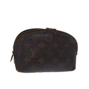 Pre-owned Coated canvas louis-vuitton-tasker