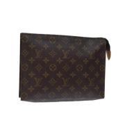 Pre-owned Coated canvas louis-vuitton-tasker