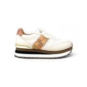 Geo Beige Platform Sneakers 2011