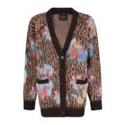 Jacquard Strik Cardigan