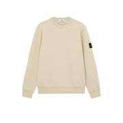 Bomuld Fleece Crewneck Sweatshirt